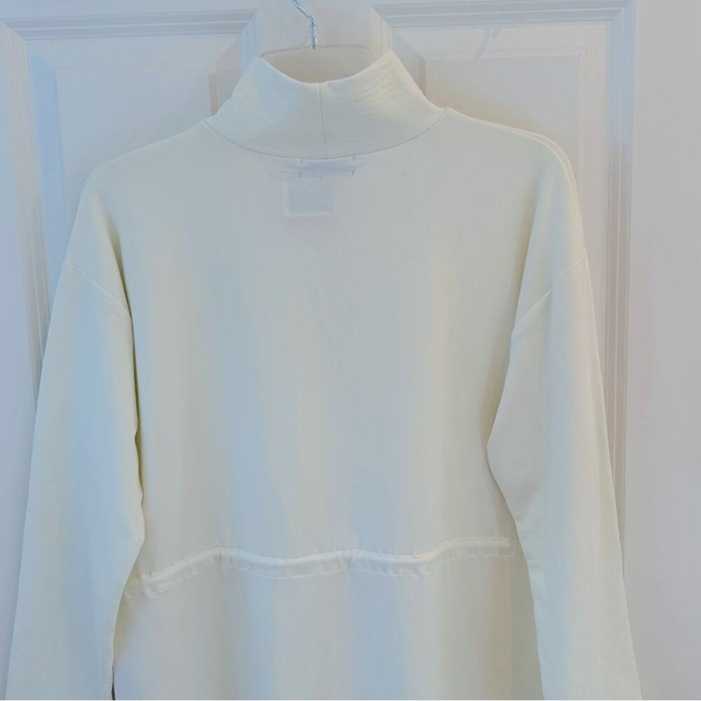 Summersalt French Terry Cinched Waist White Pullover Size Small - Picture 9 of 10